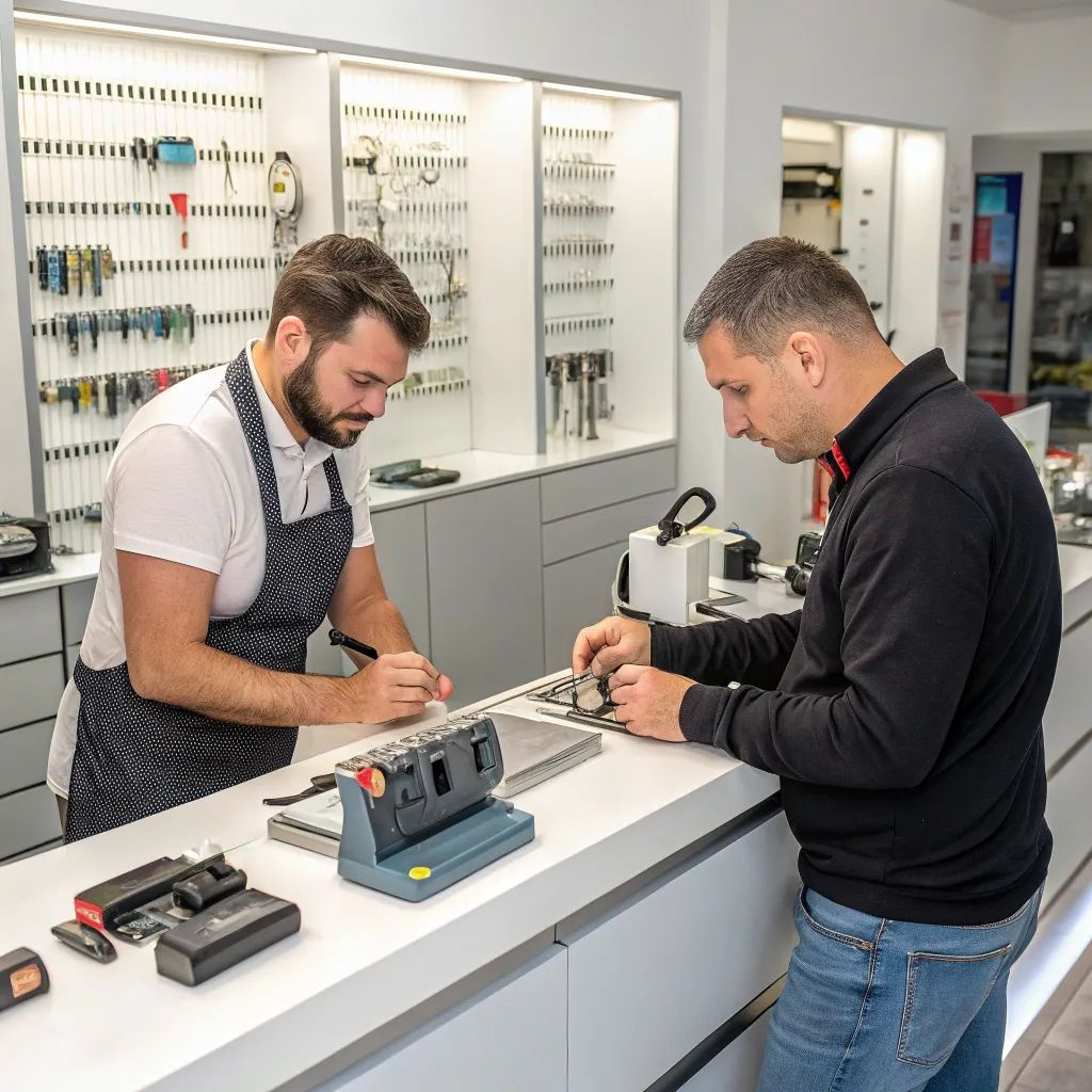 Key duplication service experience